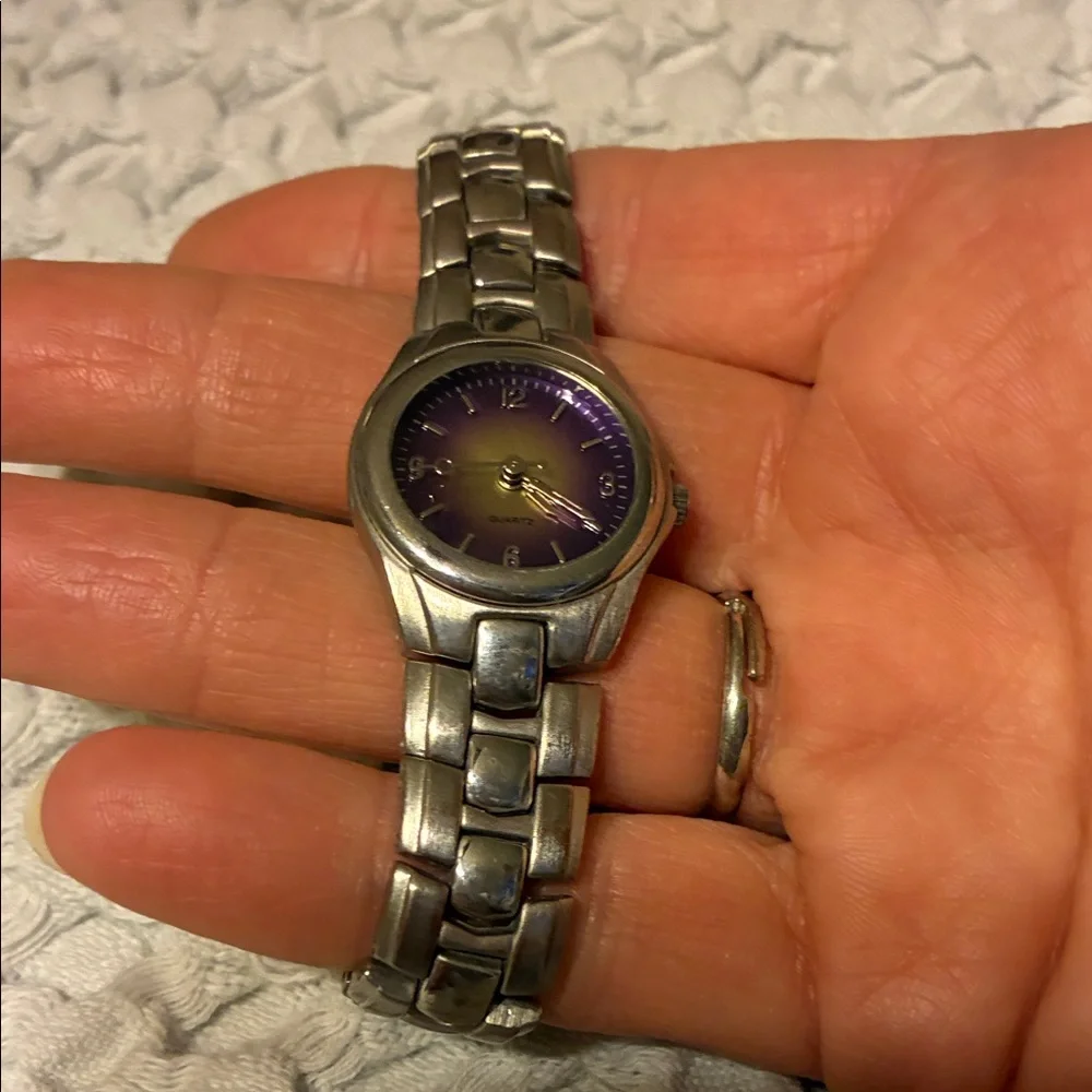 BOGO FREE- Prima Donna Purple and Silver   Women's Watch
